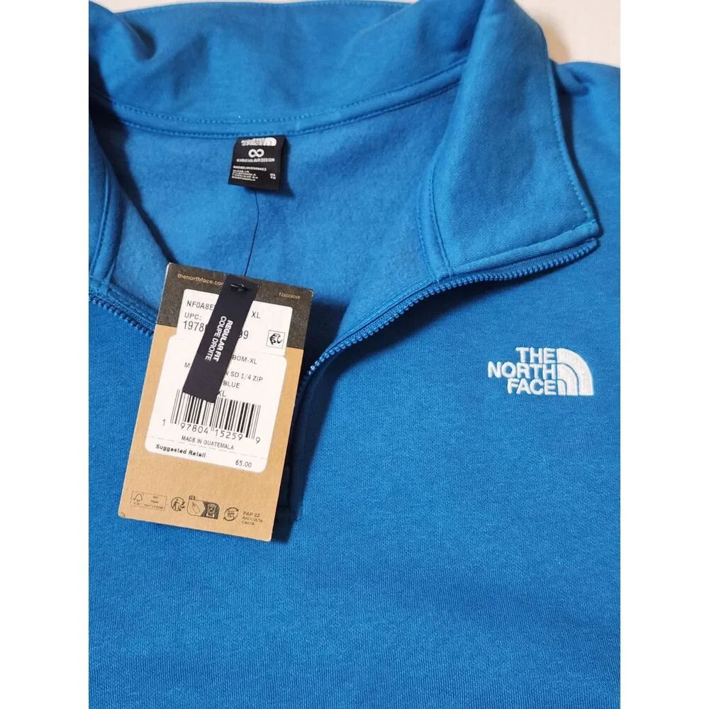 The North Face Men’s Evolution SD ¼ Zip Pullover Dusk Blue XL
